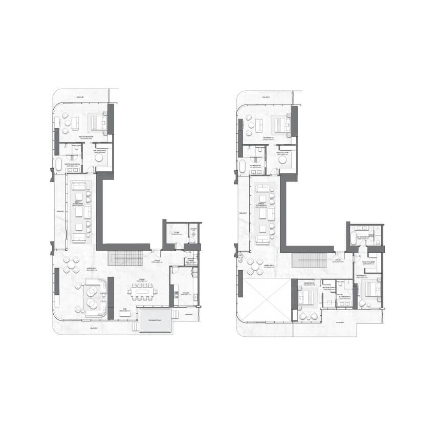 trump-tower-dubai-4-bedroom-penthouse-floor-plan